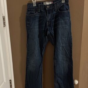 Levi's Dark Blue Bootcut Jeans for Men
